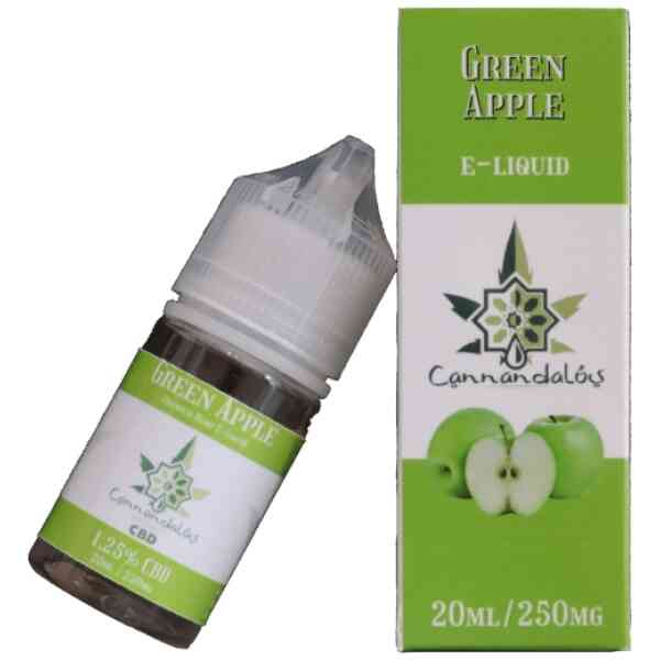 E-liquid CBD Green Apple