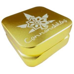 Grinders Aluminio Oro Cannandalus Cbd