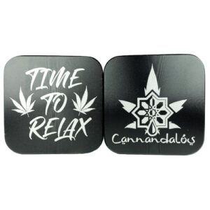 Grinders Aluminio Negro 1 Cannandalus Cbd