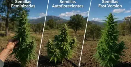 Plantas a partir de semillas CBD: feminizada, autofloreciente y fas version
