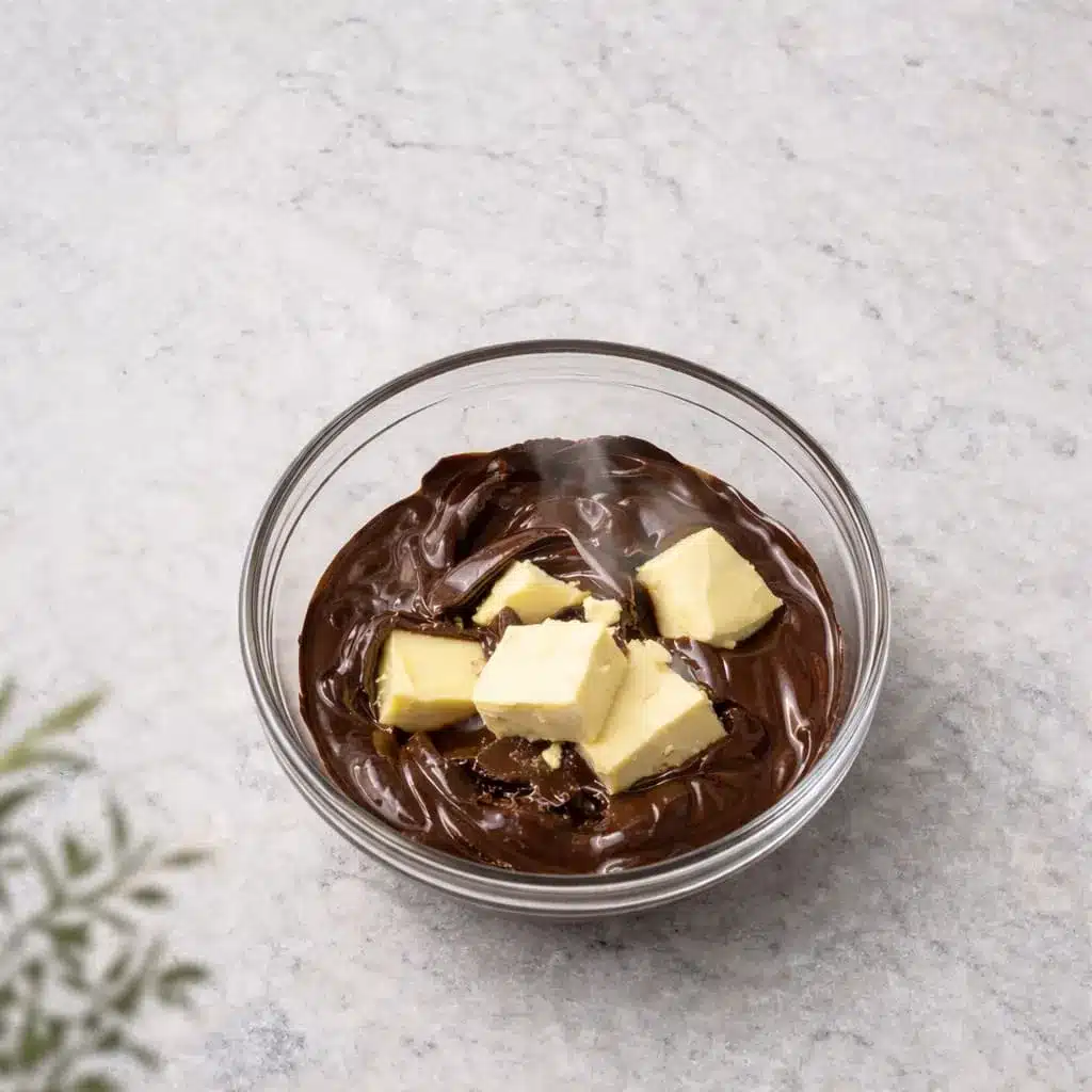 Receta de Brownie de CBD: muy fácil 36 Mantequilla de CBD con chocolate fundido