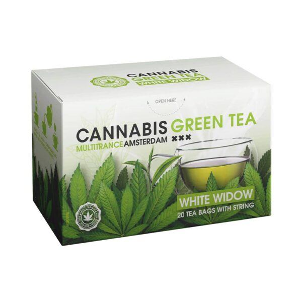 cannabis white widow green teabags canna25W box 1