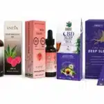 Pack de cbd con un aceite del 20% de cbd, aceite de masaje con cbd y dos infusiones de cbd para dormir bien.
