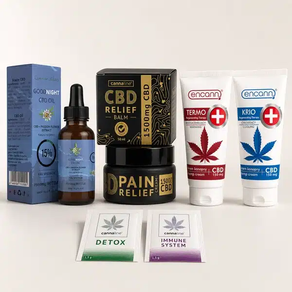 Inicio 38 Pack de CBD para atletas, con crema cbd al 15%, bálsamo de CBD, crema efecto frío y efecto calor y dos muestras de infusiones gratis