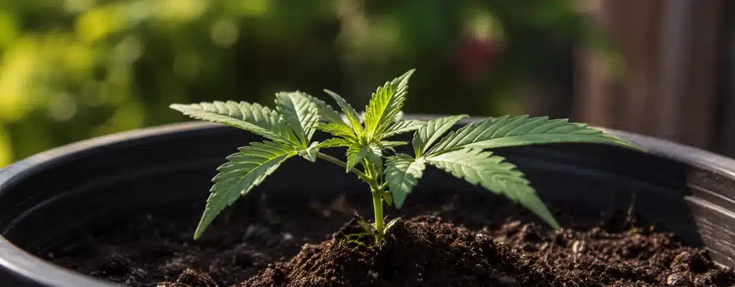 Planta CBD hembra floreciendo