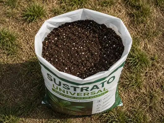 Cómo plantar CBD: pasos y marco legal 48 Bolsa de sustrato para ayudar al crecimeinto de las plantas de CBD